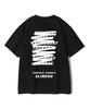 ELIMENO El Not Always Oversized Short Sleeve Tee Black