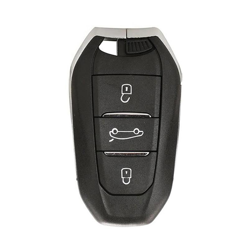 Ac29-Smart Keyless Go Remote Key HU83 4A Hitag-AES 3 Buttons 433Mhz PCF7945 For  2008 308 508 3008 5008 Citroen C3 C4