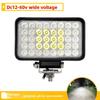 5 Inch High Brightness LED Work Light IP67 Waterproof Shockproof for Loader Excavator Toolbox Universal Modification LED Beads