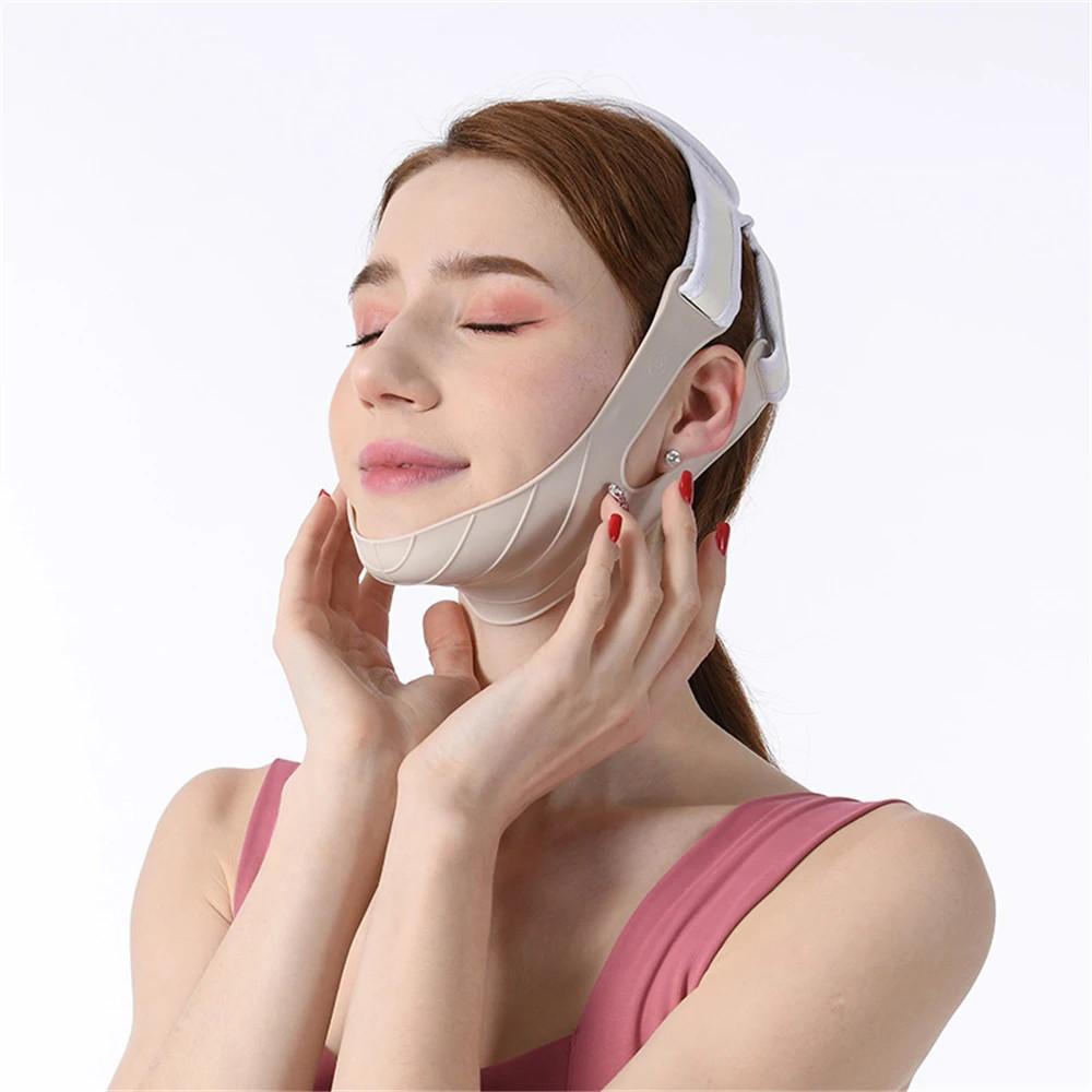 Silicone Face Slimming Bandage V Line Face Shaper Chin Cheek Lift Belt Face Lifting Strap Facial Massager Beauty Tools