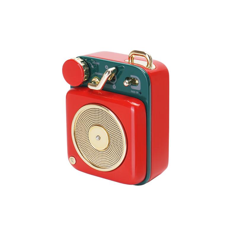 Mao King Atomic Player Retro Portable Bluetooth Speaker CN Plug (adapter Included)