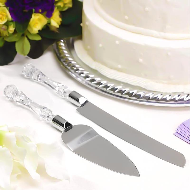 Bcmjhwt 2pcs Stainless Steel Knife And Shovel Pizza Bread Knife Wedding Supplies Cake Knife Triangle Bread Shovel Baking Tools