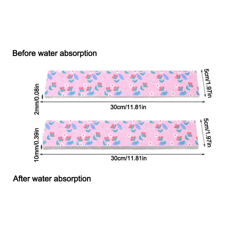Reusable Sink Absorbent Sticker Washable Waterproof Sticker Anti-frost Dew Sticker  for Wash Basin