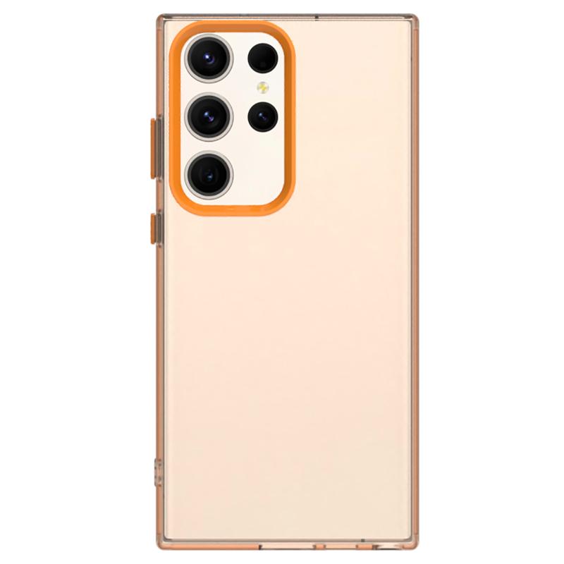 Frosted Transparent Case For Samsung Galaxy S25 Ultra Case Silicone Matte Simple TPU Samsung S25 Ultra Protector Cover S25 Ultra