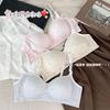 Cute Sweet Young Girls Wireless Thin Gathering Anti Sagging Bra For Small Chest