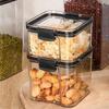 Sealed Jars Kitchen Grain Storage Organizer Large Tank Plastic Moisture-proof Storage Box Household Seasoning Jars Set