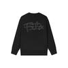 New FILA Sweatshirts Unisex Jet Black F11U248201F-BK