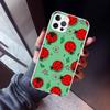 Insect Seven-Star ladybug Phone Case For iPhone 17 Air 11 13 Mini 14 15 Plus 16 12 Pro Max 16E SE 7 8 Pattern Soft TPU Back Cove