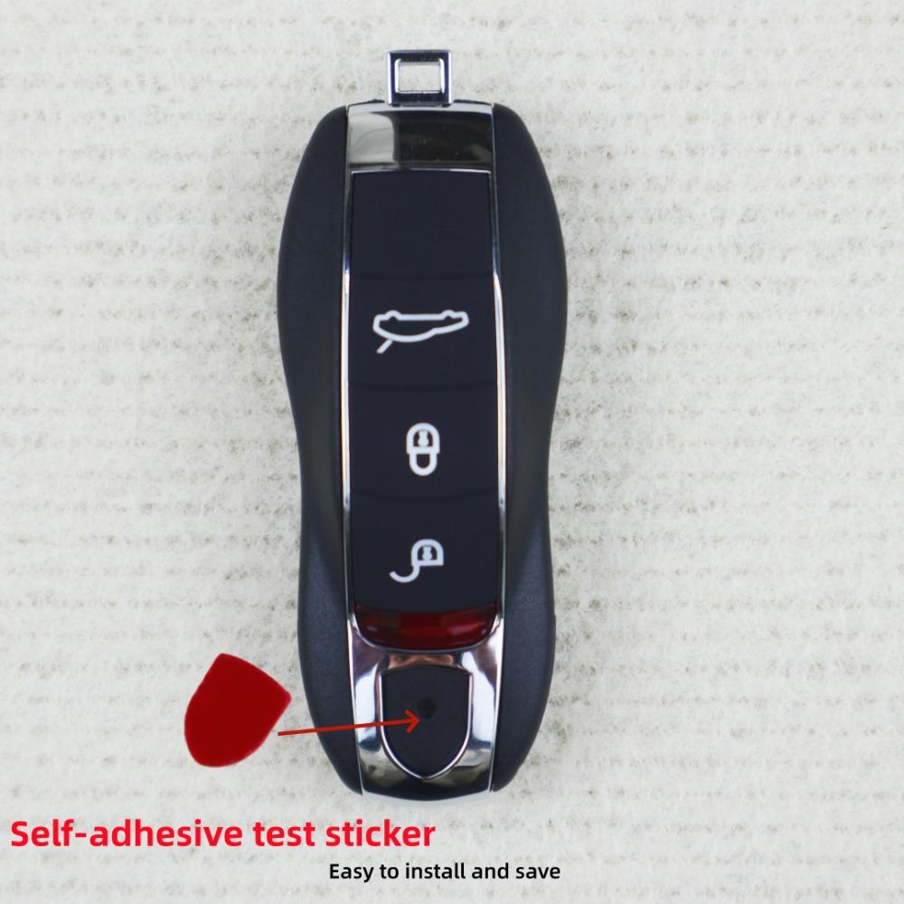 AABKQ1 Car key standard logo sticker car remote key logo accessories suitable for Porsche series cars