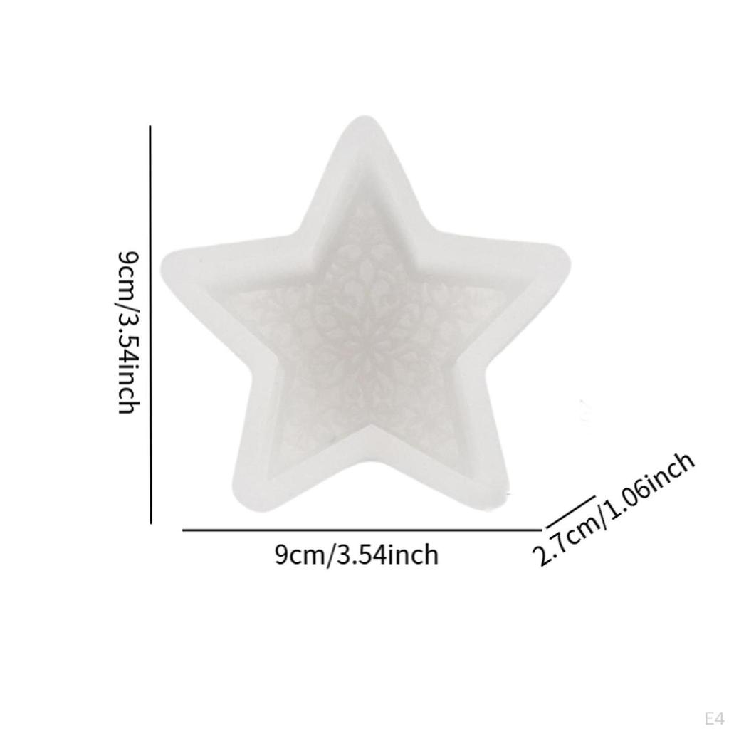 Candle Making Model, Reusable Soap Silicone Model for Handmade Soap, Scented Candle, Easy to Use