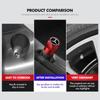 Car Sticker 4pcs Car Tire Valve Caps Wheel Air Stem Cap Cover Accessories For Mercedes Benz AMG A C E S G Class W201 W210 W108 W