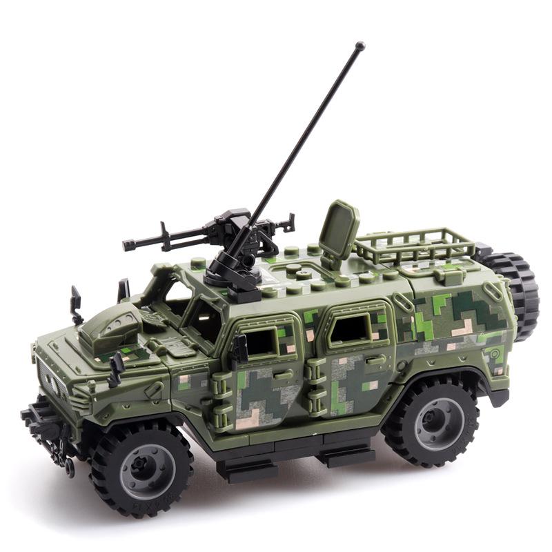 Movable Military Minifigure Building Blocks for Boys