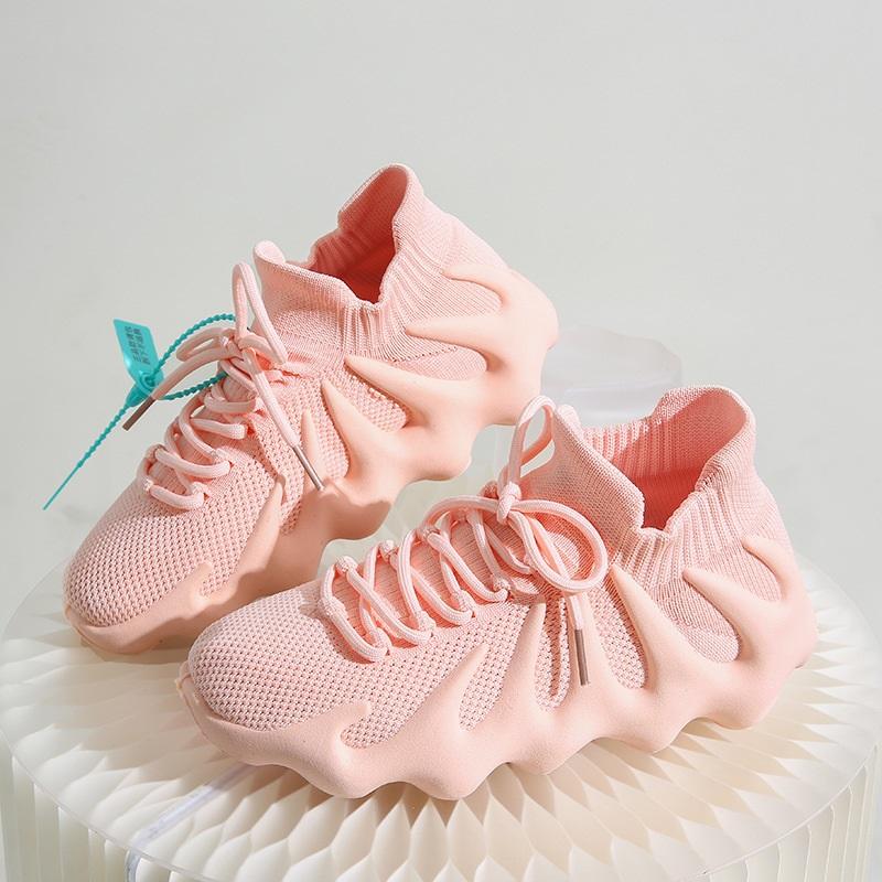 

Lightweight Breathable Sports Sneakers For Men High Elasticity Running Shoes 44 рожевий