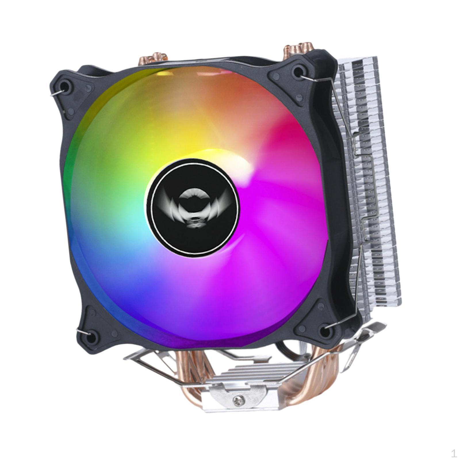 

Вентилятор охлаждения ЦП с воздушным охлаждением Бесшумный радиатор для компьютера Гидравлический подшипник Высокопроизводительный профессиональный Single Fan