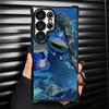 Ocean Whale Shark Soft Phone Case For Samsung Galaxy S26 Ultra S25 Edge S24 FE S23 Plus S22 S21 + S20 Plating Anti-Fall Fundas