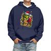 Herre Print Hettegenser Langermet Casual Pullover Hettegenser Hettegenser