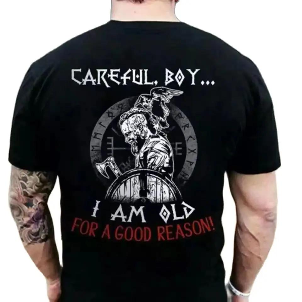 Skeleton Motorcycle Dress Vintage Men's T-Shirt Hot 3D Print Short Sleeve Shirt Super Large