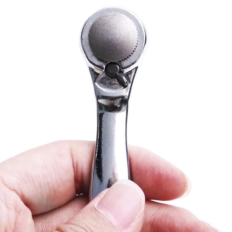 Ergonomic Handle Mini Ratchet Wrench Set Right Angles Screwdriver Tools for Smartphone Tablet Maintenance Repairing Tool