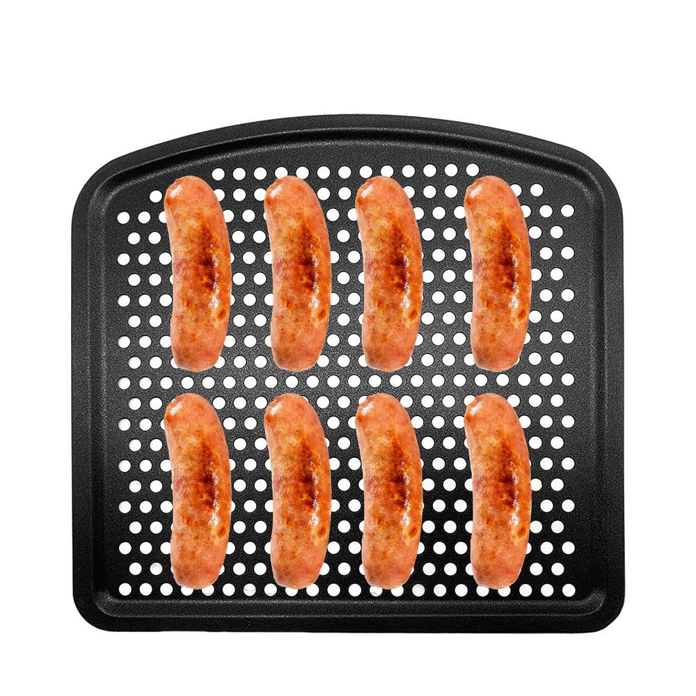 

Поднос для аэрофритюрницы Instant Vortex из нержавеющей стали, решетка для аэрофритюрницы, аксессуары для Instant-духовки, для жареных сосисок красный