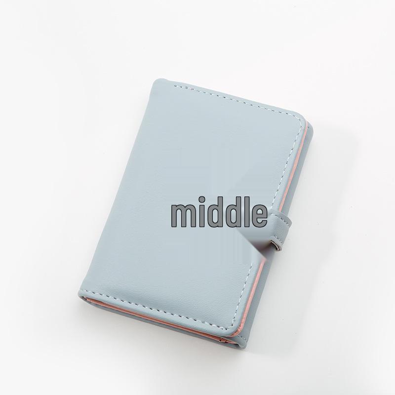 Fresh Daisy Trifold Student Wallet - Simple, Sweet, and Cute Japanese-Korean Style