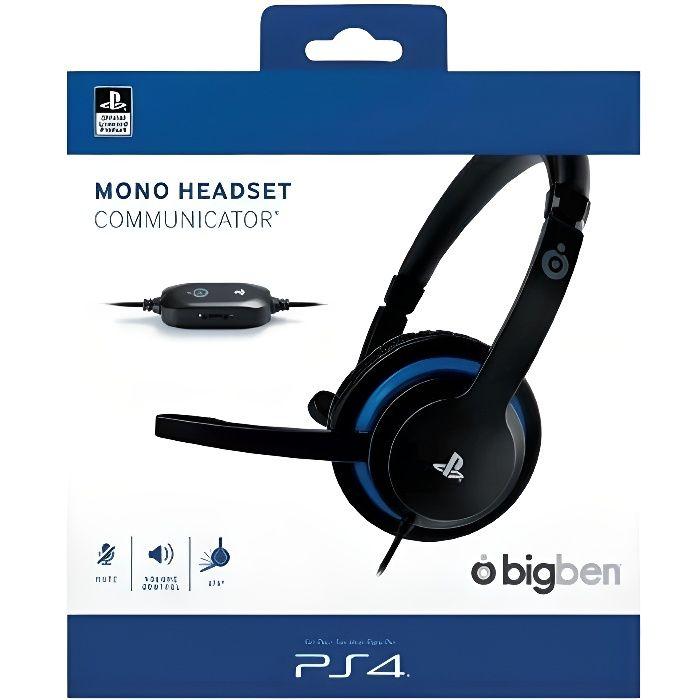 Casque Communicateur - Big Ben - PS4 - Filaire - Mono - Sur-oreille