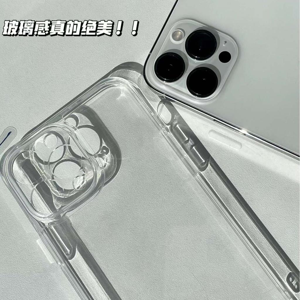 Transparent Non-yellowing iPhone14promax Apple 13 Mobile Phone Case 12 New 11 Ultra-thin 15 All-inclusive Hard Case 14