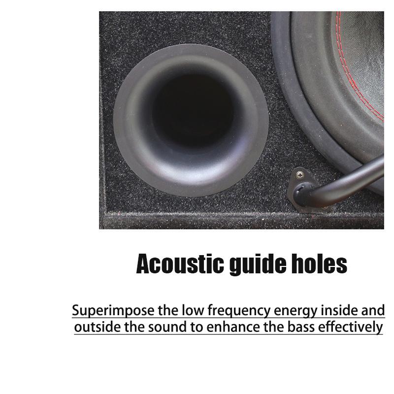 

10-дюймовый трапециевидный пассивный сабвуфер с двумя магнитными катушками для автомобильного аудио, высокая мощность, модификация сабвуфера для автомобиля с избыточным весом 10 Inch