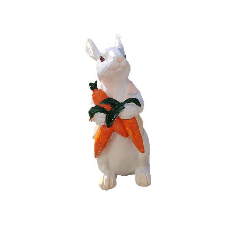 Easter Bunny Eggs Resin Tree Ornaments for Home & Garden Decor