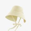 Women's Wide Brim Anti-UV Sun Hat with Ribbon & Ponytail Slot