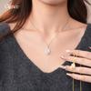 New Chinese zircon stone gourd necklace design sense collarbone chain necklace