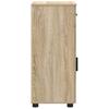 Bathroom Cabinet with Drawers Sonoma Oak 30 x 35 x 80 cm