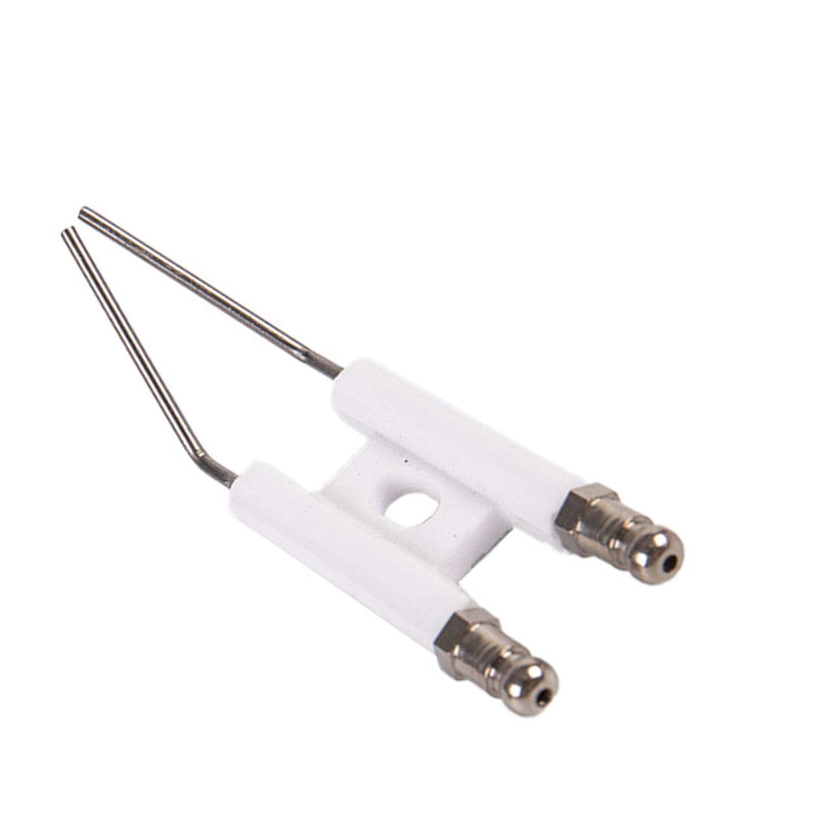 

H-Type Ignition Electrodes Double Pin Siamese Ignition Pin For Oil Burning Ceramic Electrode Ceramic Ignition Accessories
