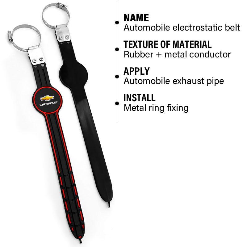 1Pcs Car Anti-static Belt Grounding Car Safety Driving Tools For Chevrolet Cruze Malibu Sail Equinox AVEO Lova RV