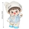 Cute Hat 20cm Cotton Doll's Clothes Fishbone Doll Clothes Set Cotton Doll Outfit  Children Gift