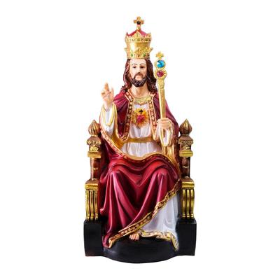 Estatuas de Cristo Rey, Jesús, regalos cristianos, decoración del hogar, ídolo de Dios, pieza de exhibición para mesa, figura de pared, inauguración de la casa para regalo