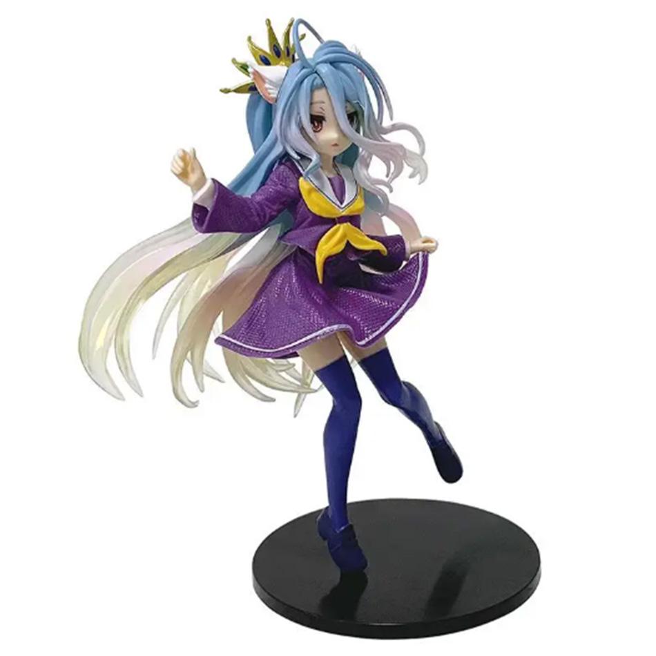 18CM Weiße Anime-Figur PVC Action-Modell Ornament Sammlerstück Spielzeug Geschenk