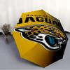 Printed Jacksonville Jaguars logo Folding Umbrella,Outdoor,Leisure,And Travel Umbrella,Durable Umbrella Fabric,Birthday And Holiday Gift