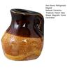 Mini Ceramic Vase Refrigerator Magnet 3D Miniature Plants Flower Vase Fridge Magnet Home Office Kitchen Locker Decoration