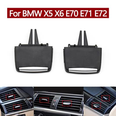 Vorne Hinten Frische Klimaanlage AC Vent Grille Slider Clip Reparatur Kit Für BMW X5 X6 E70 E71 E72 2007-2014