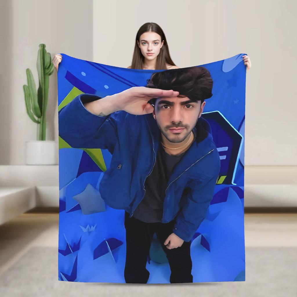 Fede V-Vigevani Warm Soft Blankets Girls Boys Plush Throw Blanket Pattern Couch Bed Flannel Bedspread Sofa Bed Cover