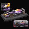 Bburago 1:18 Red Bull RB19 F1 Car Model 2023 Formula Racing Large Size Special Edition #1 Max Verstappen Alloy Diecast Toy