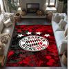 Bayern Munich Theme rug Soft Crystal Velvet Area Rug Non-Slip Floor Carpet for Living Room Bedroom Nursery