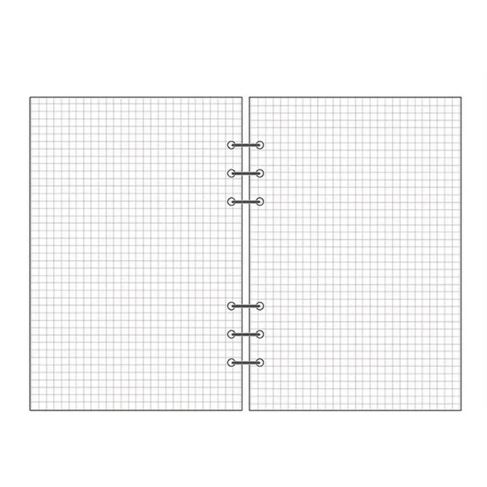 Weekly Dot A5 A6 A7 Spiral Binder Daily Planner 45 Sheets Notebook Refill Loose Leaf Inner Page Binder Inside Page Paper Refill