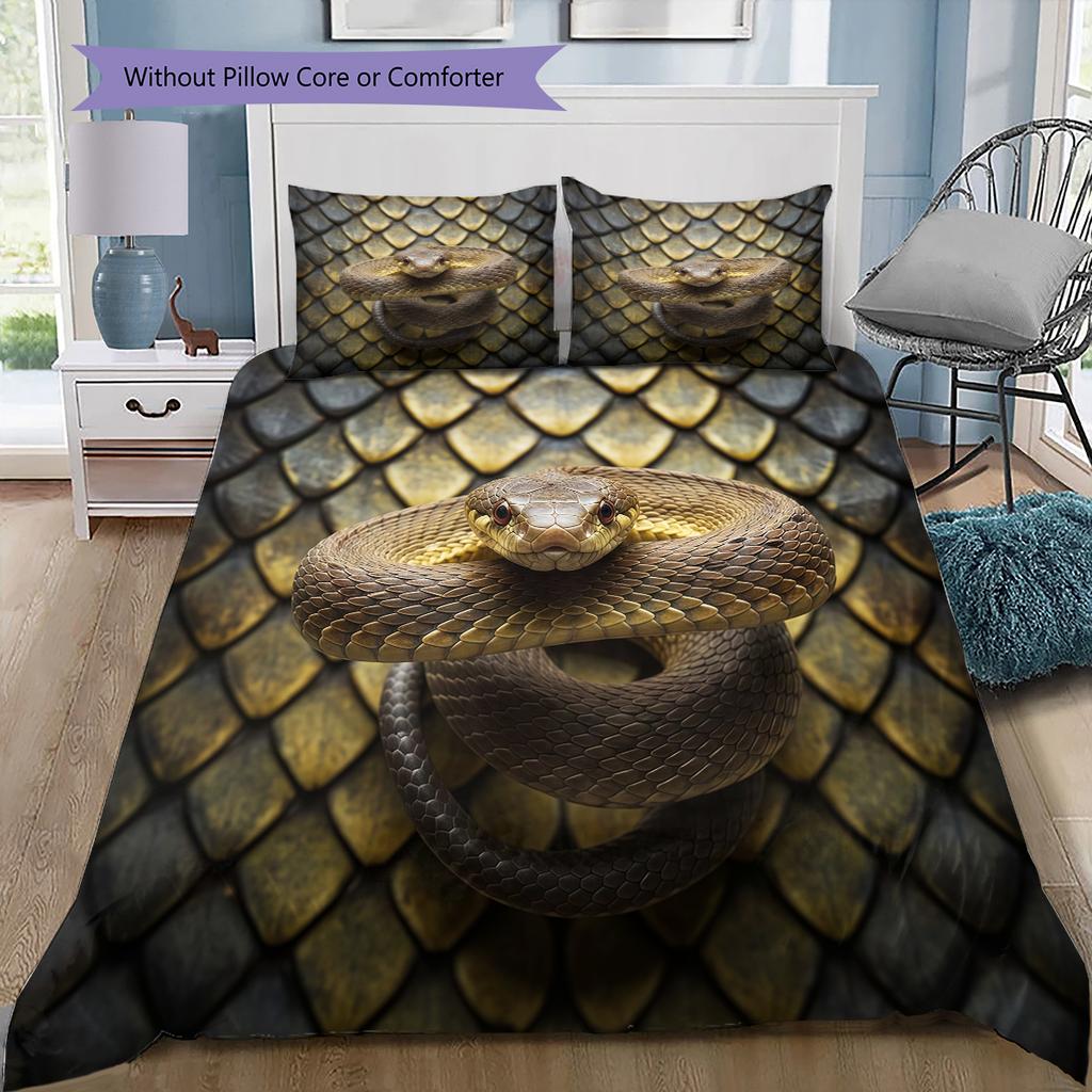 Cartoon Pattern Bedding Quilt Set Quilt Cover Pillowcase Home Decoration Birthday Gift (1 * duvet cover + 2 * pillowcase, without core)