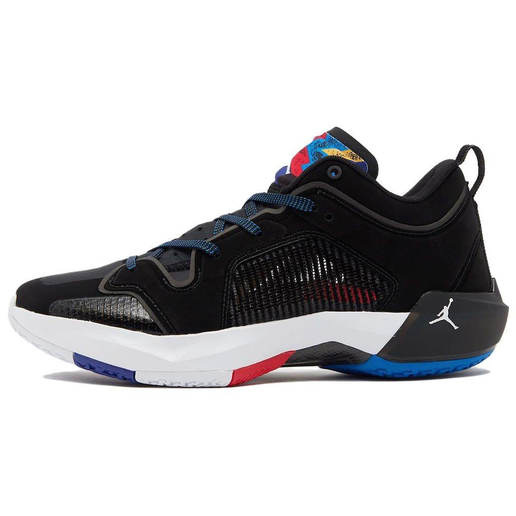 Air Jordan 37 Low Nothing But Net Men Sneakers Black White University-Red DQ4122-061