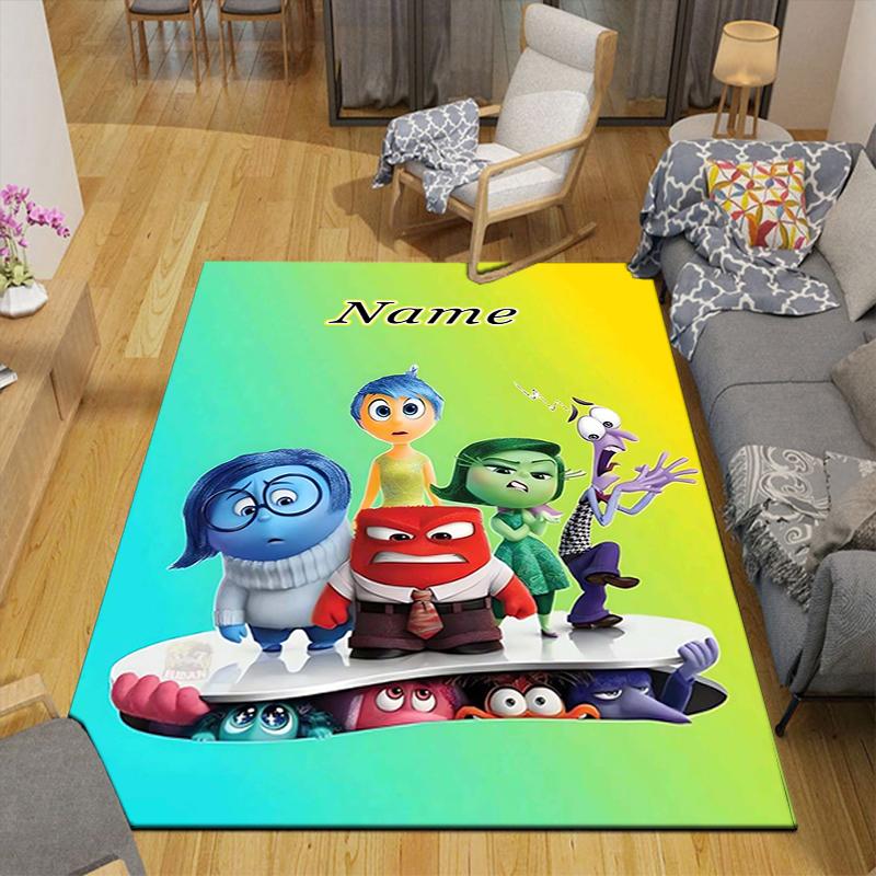 Custom 1Pc Emotions Inside Out Journey Rug Office Carpet Indoor Outdoor Entrance Doormat Nonslip Soft And Comfortable Living Room D91683
