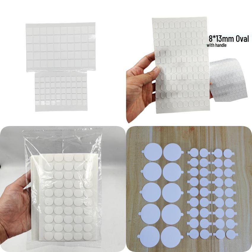 Nano Dot No-Trace Double-Sided Adhesive: Acrylic Display, Poster, & Cup Stickers