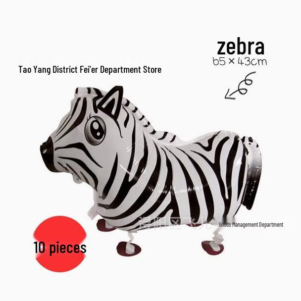 Cartoon Animal-Shaped Walking Pet Balloon for Children's Birthdays