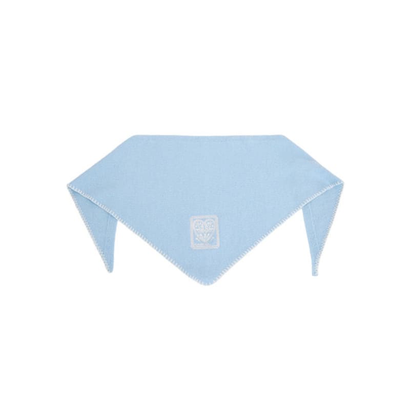 muemuer Embroidery Triangle Knit Muffler MU2599MF901M_2color