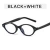 New Women Retro Oval Glasses  Girls Candy Color Frame Glass Eyewear Decorative Computer Anti-Blue Eyeglasses